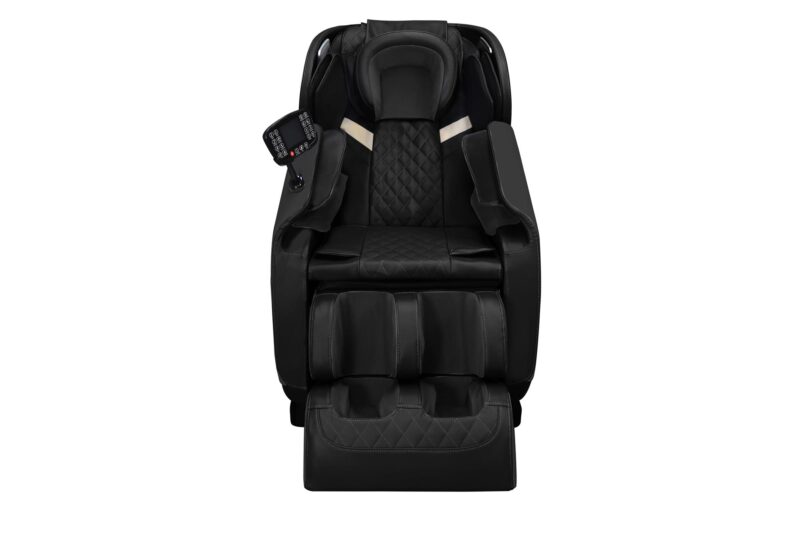 Hierontatuoli SOLARON, musta / kultaa