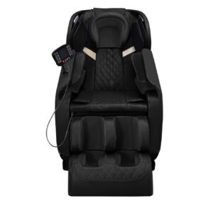 Hierontatuoli SOLARON, musta / kultaa