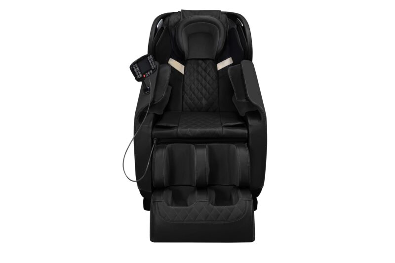 Hierontatuoli SOLARON, musta / kultaa