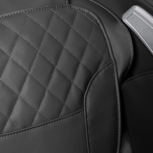 Hierontatuoli SOLARON, musta / kultaa