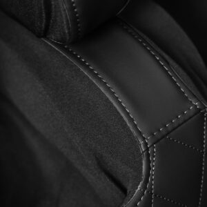 Hierontatuoli SOLARON, musta / kultaa