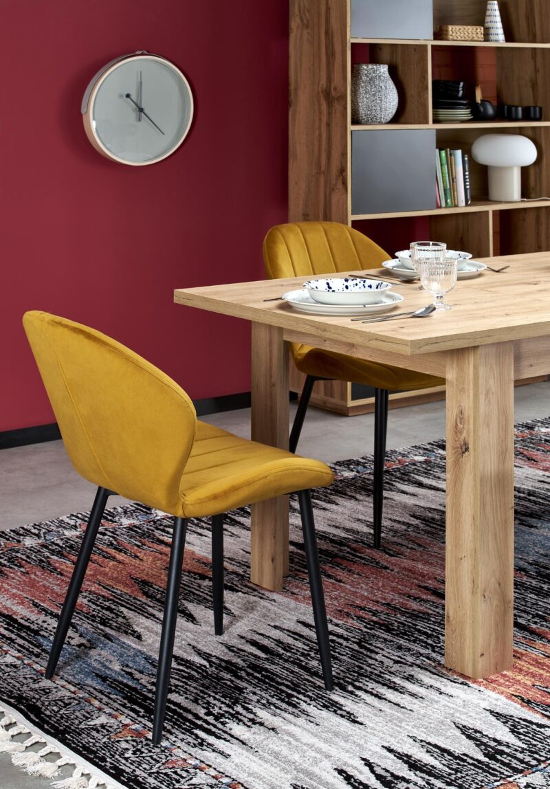 Laajennettava ruokapöytä BAGRON, artisan tammi / artisan tammi