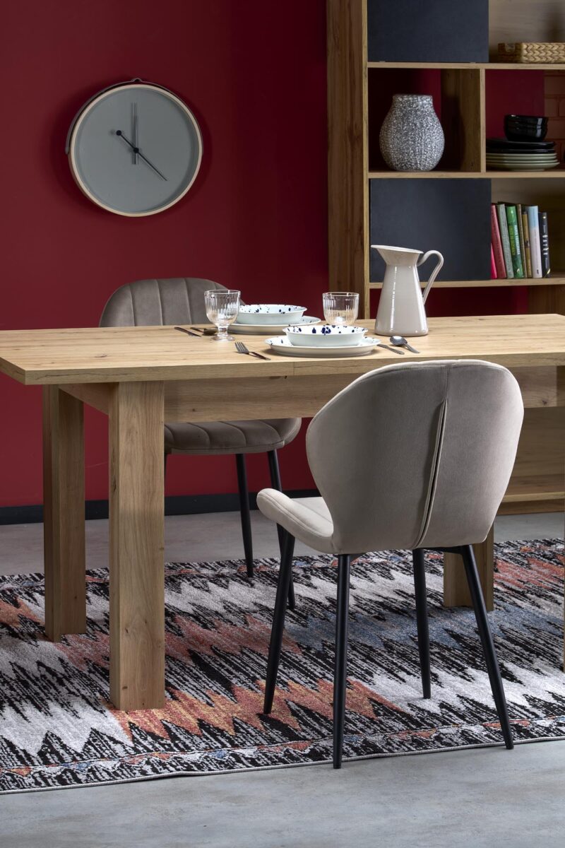 Laajennettava ruokapöytä BAGRON, artisan tammi / artisan tammi