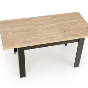 Pidentävä Ruokapöytä BAGRON, artisan tammi / musta