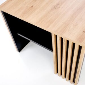 Kahvitabletti FEMORA, käsityökoivu / musta