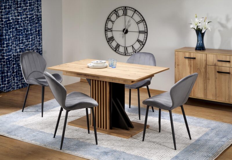 Säätötabletti FABRION, käsintehty tammi / musta