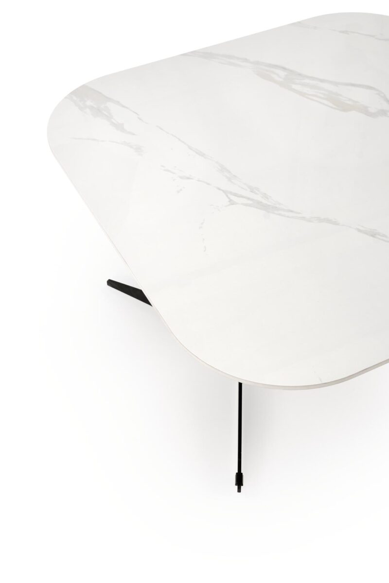 Kahvilapöytä AURMERE, valkoinen marmori