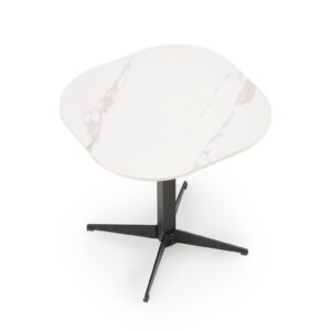 Kahvipöytä AURLUNA, valkoinen marmor