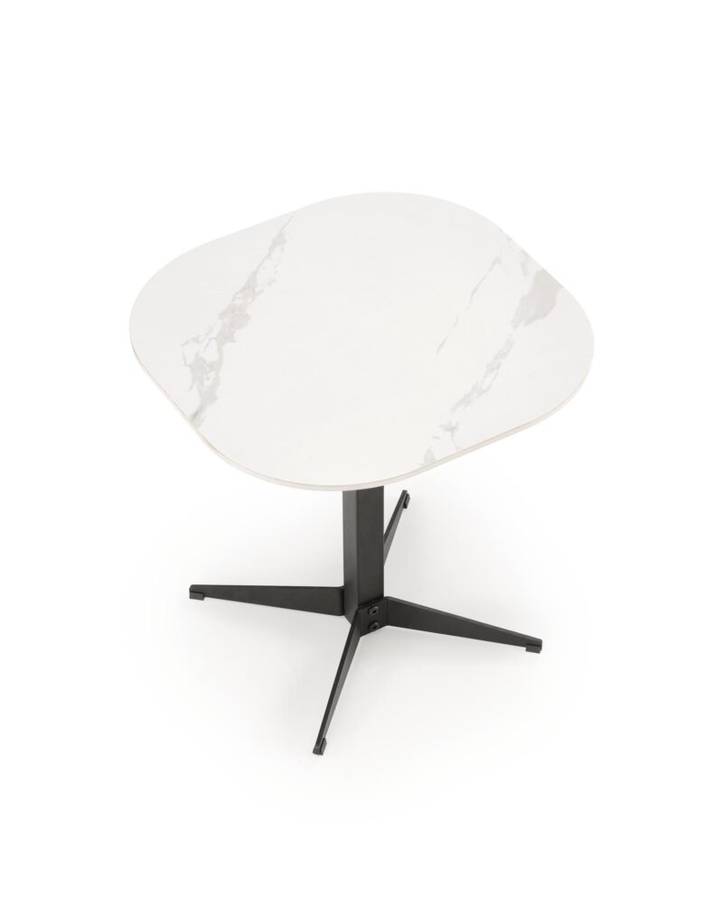 Kahvipöytä AURLUNA, valkoinen marmor