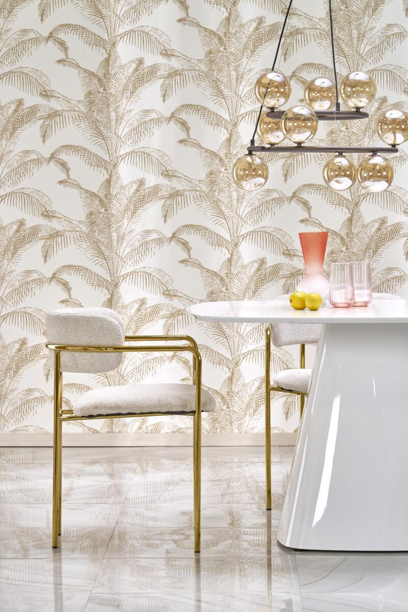 Ruokapöytä FLAVIO, valkoinen