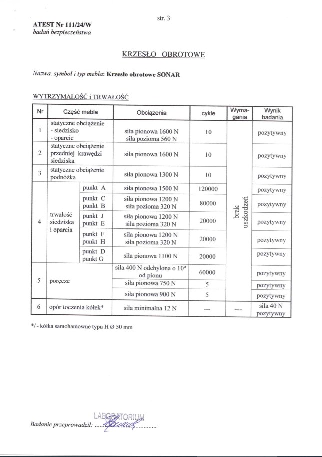 Toimistotuoli SONVAR, musta