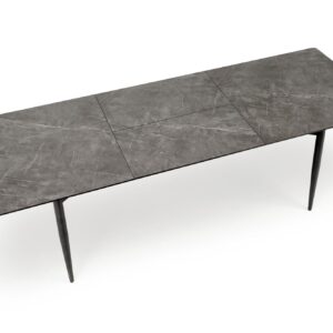 Pidentävä ruokapöytä CASTALTO, harmaa