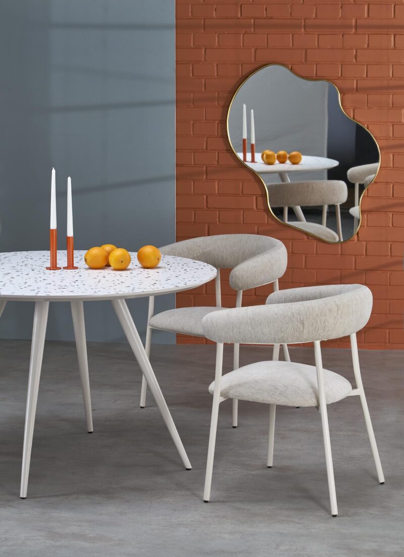 Ruokapöytä ARMON, lastulevy / musta