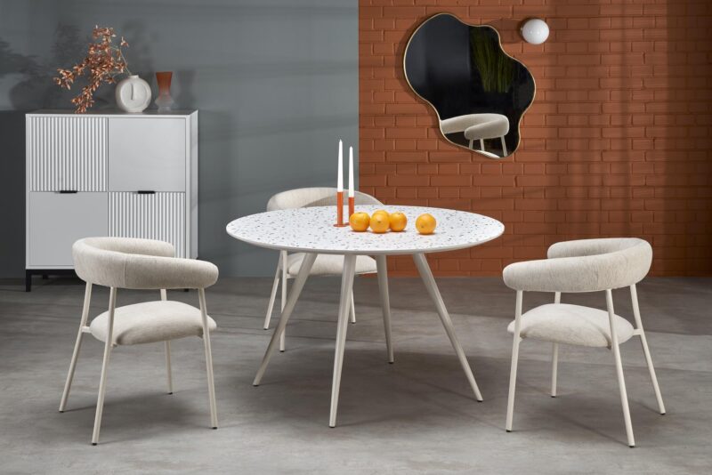 Ruokapöytä ARMON, lastulevy / musta