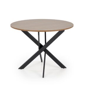 Ruokapöytä EDGAR, pähkinä / musta