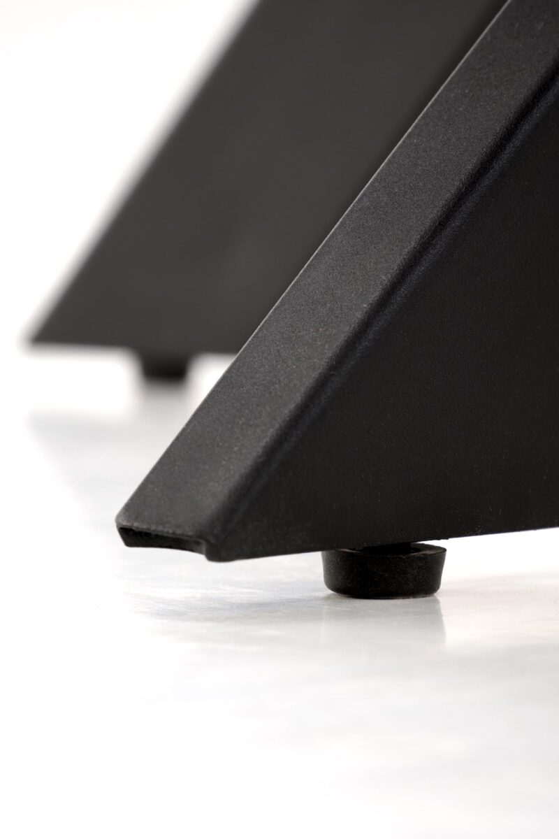 Ruokapöytä EDGAR, pähkinä / musta