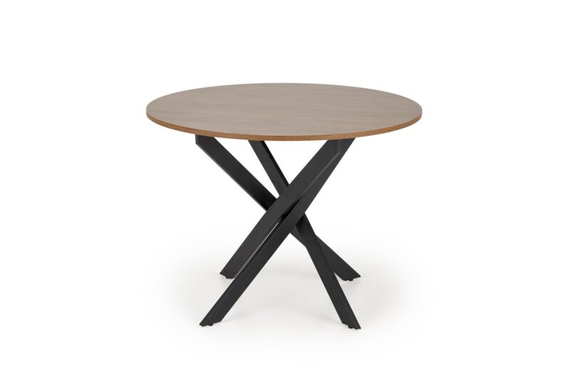 Ruokapöytä EDGAR, pähkinä / musta