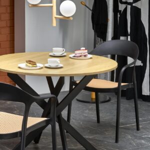 Ruokapöytä EDGAR, kultainen tammi