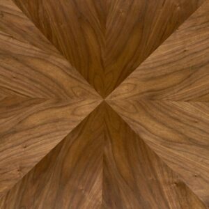 Ruokapöytä DANILO, pähkinä / musta