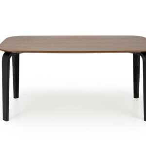 Ruokapöytä PEDRAN, pähkinäpuu / musta