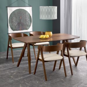 Ruokapöytä MIGRAN, pähkinäpuusta / pähkinäpuu