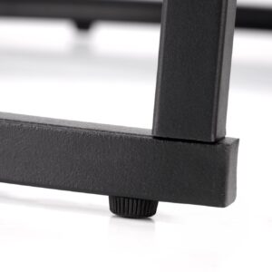 Kahvitabletti JAVO, must marmor / must