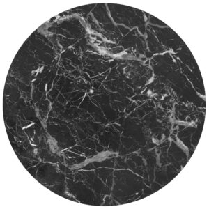 Kahvitabletti JAVO, must marmor / must