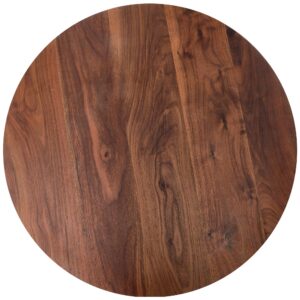 Kahvi-pöytä JAVAL, pähkinäpuu / musta