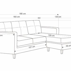 SOHVA GARSON, tumbaga / harmaa