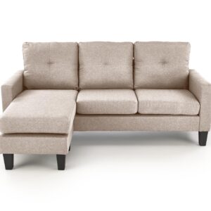 Sohva GARSON yhdessä jalkatuen kanssa, beige