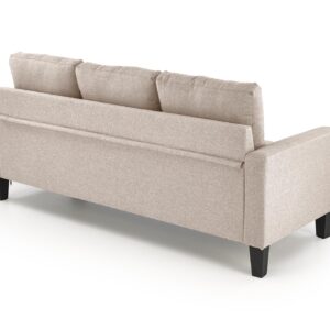 Sohva GARSON yhdessä jalkatuen kanssa, beige