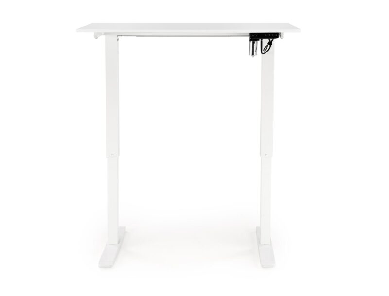 Säädettävä työpöytä ZAORA, valkoinen