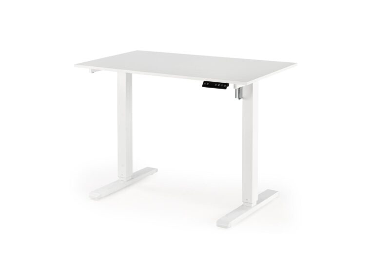 Säädettävä työpöytä ZAORA, valkoinen