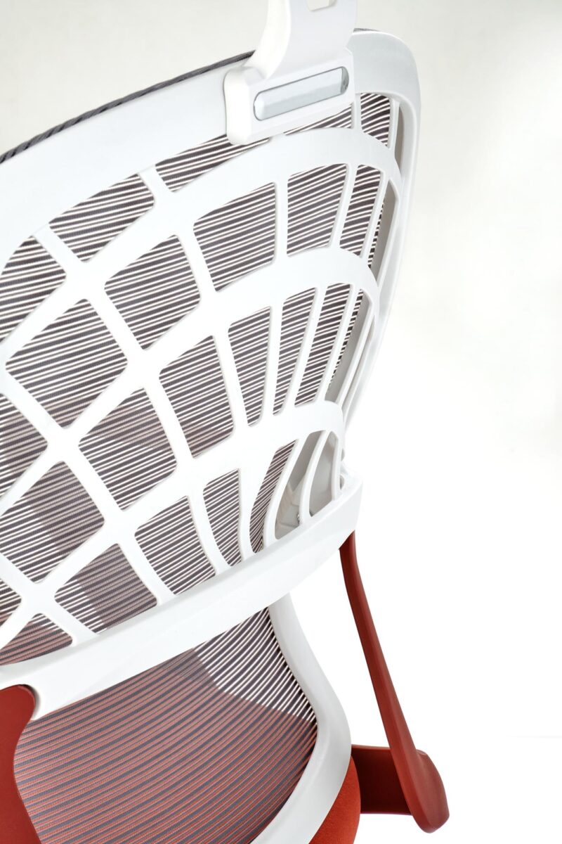 Toimistotuoli VESMON 2, kaneli / valkoinen