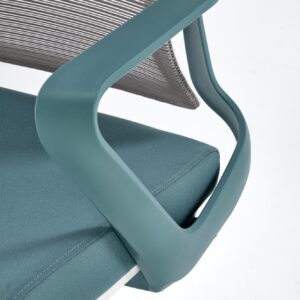 Toimistotuoli VESMON 2, turkoosi / valkoinen