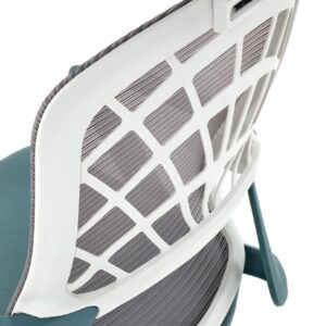 Toimistotuoli VESMON 2, turkoosi / valkoinen