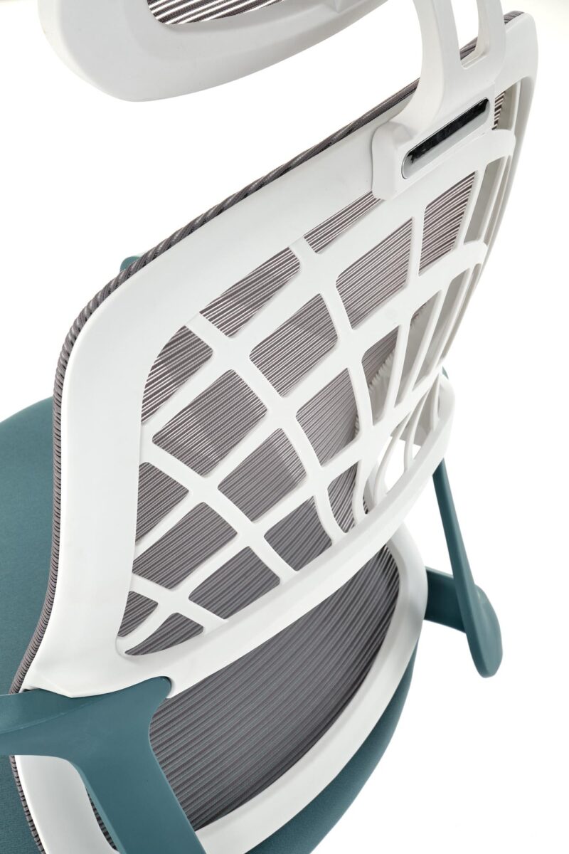 Toimistotuoli VESMON 2, turkoosi / valkoinen