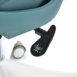 Toimistotuoli VESMON 2, turkoosi / valkoinen