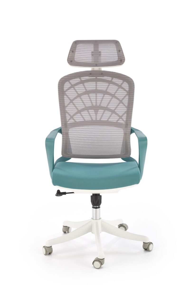 Toimistotuoli VESMON 2, turkoosi / valkoinen