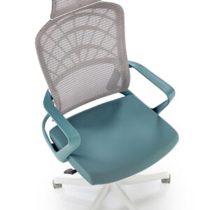 Toimistotuoli VESMON 2, turkoosi / valkoinen