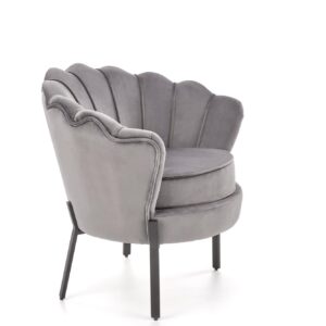 Nojatuoli ANSERO, harmaa / musta