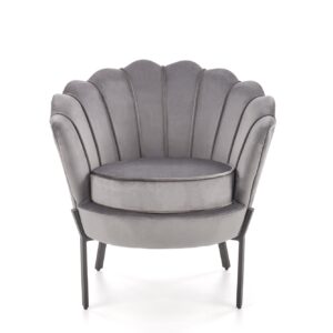 Nojatuoli ANSERO, harmaa / musta