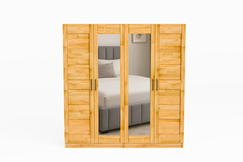 2_3-_2_ Tammi-puinen kaappi TORONTO XL