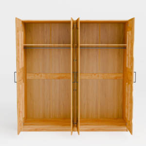 4d-_3_ Tammi-puinen kaappi TORONTO XL