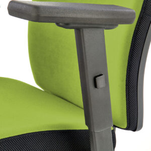 Työtuoli POLVOR, musta / vihreä