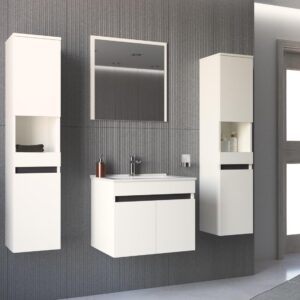 Pesualusta FIGARO 60, valkoinen