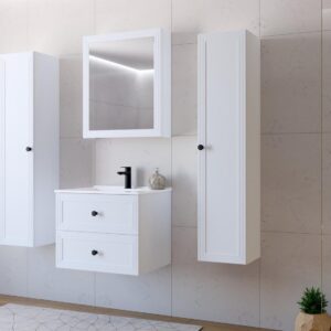 Peilikaappi TORETINO 60, valkoinen