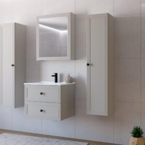 Peilikaappi TORETINO 60, kašmiiri