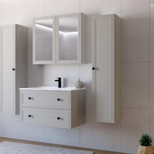 Peilikaappi TORETINO 80, kashmir