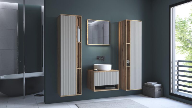 Pesukaappi AVLOR 60, tammi / kashmir